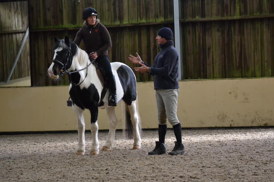 Flatwork and show jumping clinic full day